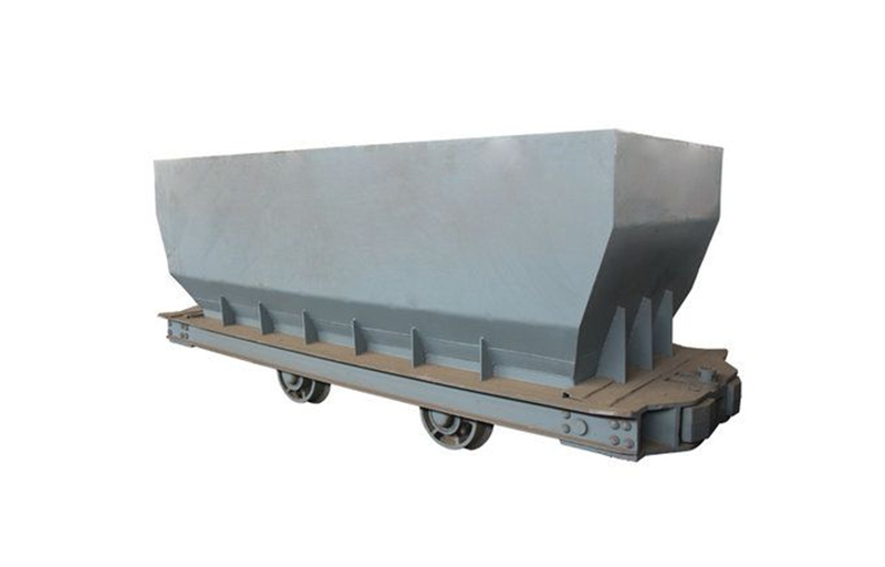 bottom (side) dumping mining wagon 4